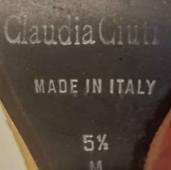 Claudia Ciuti Wedge Size 5.5M Shoes EUC - Picture 6 of 7